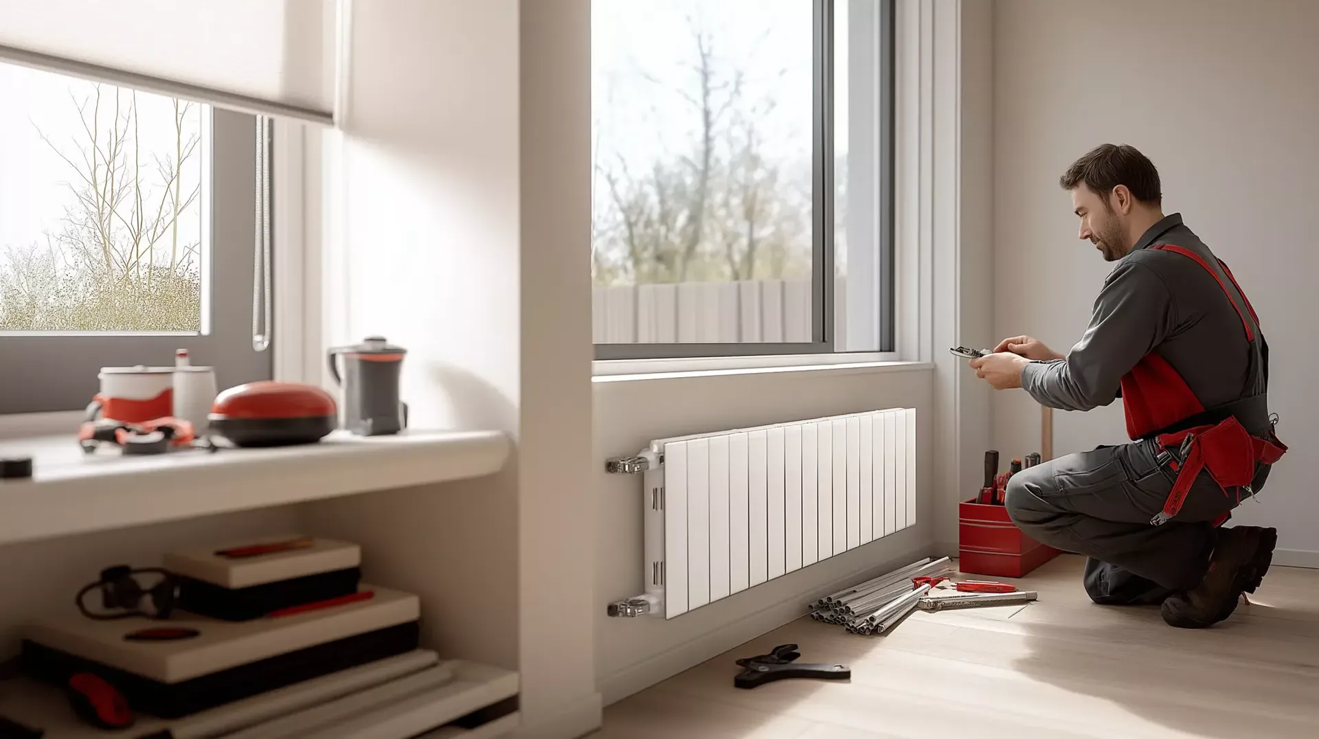 Radiatoru nomaiņa dzīvoklī