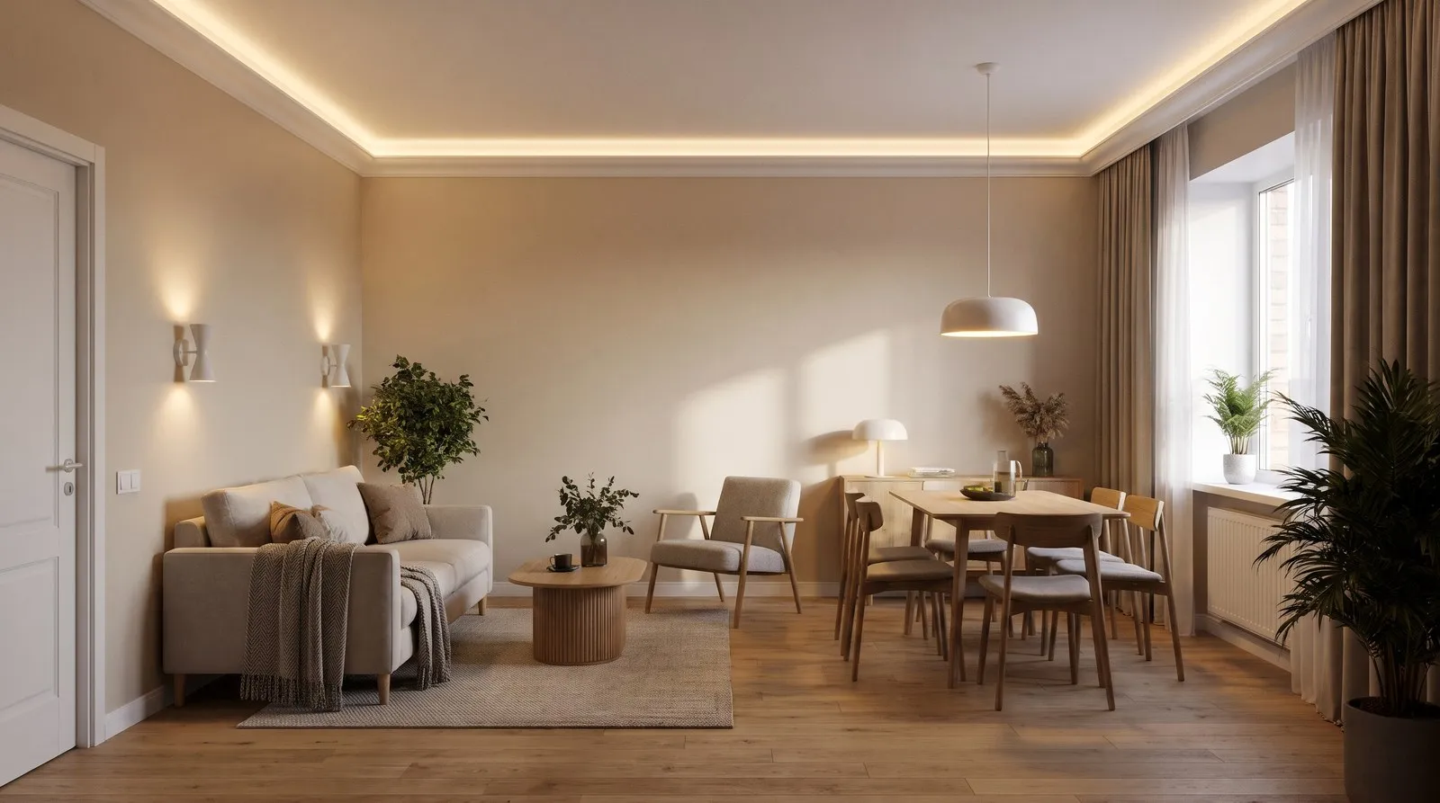 KNX vai Wi-Fi: apgaismojuma vadība dzīvoklī